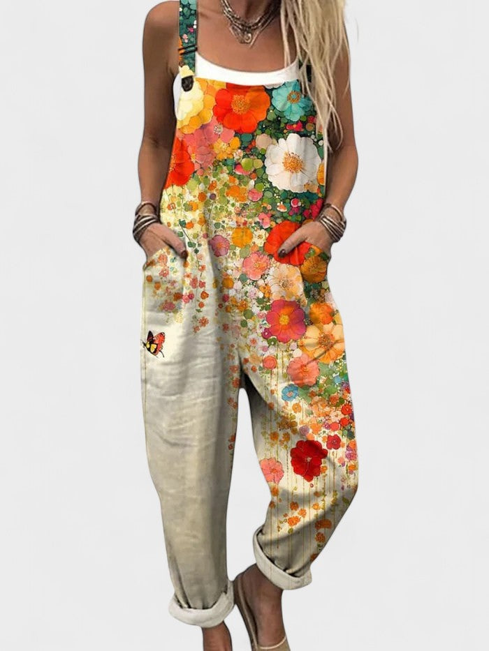 Dorothy Flower Dreams Overalls - Elena Harper