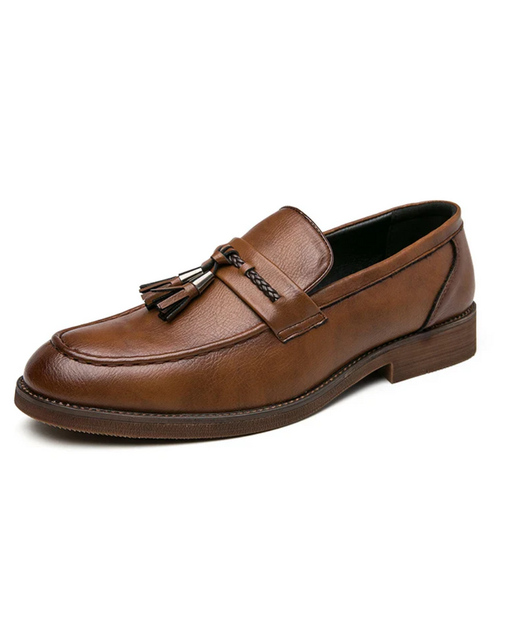 Fabrizio Classic Borlette Moccasin, view 3 - Elena Harper