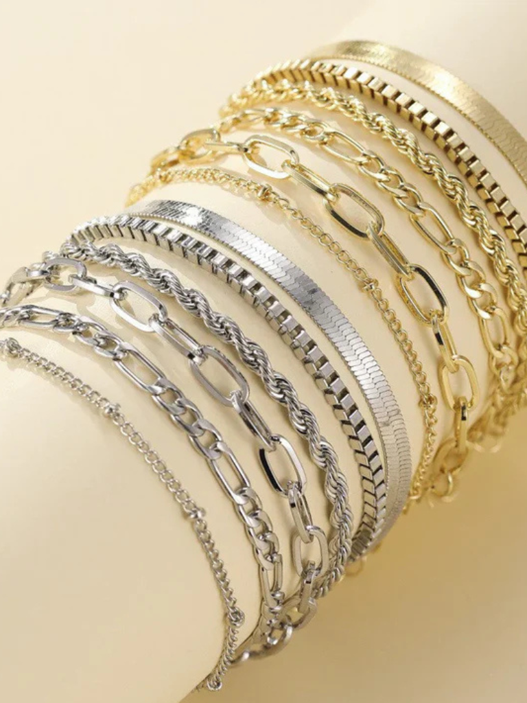 FIORA CHAIN BRACELET SET