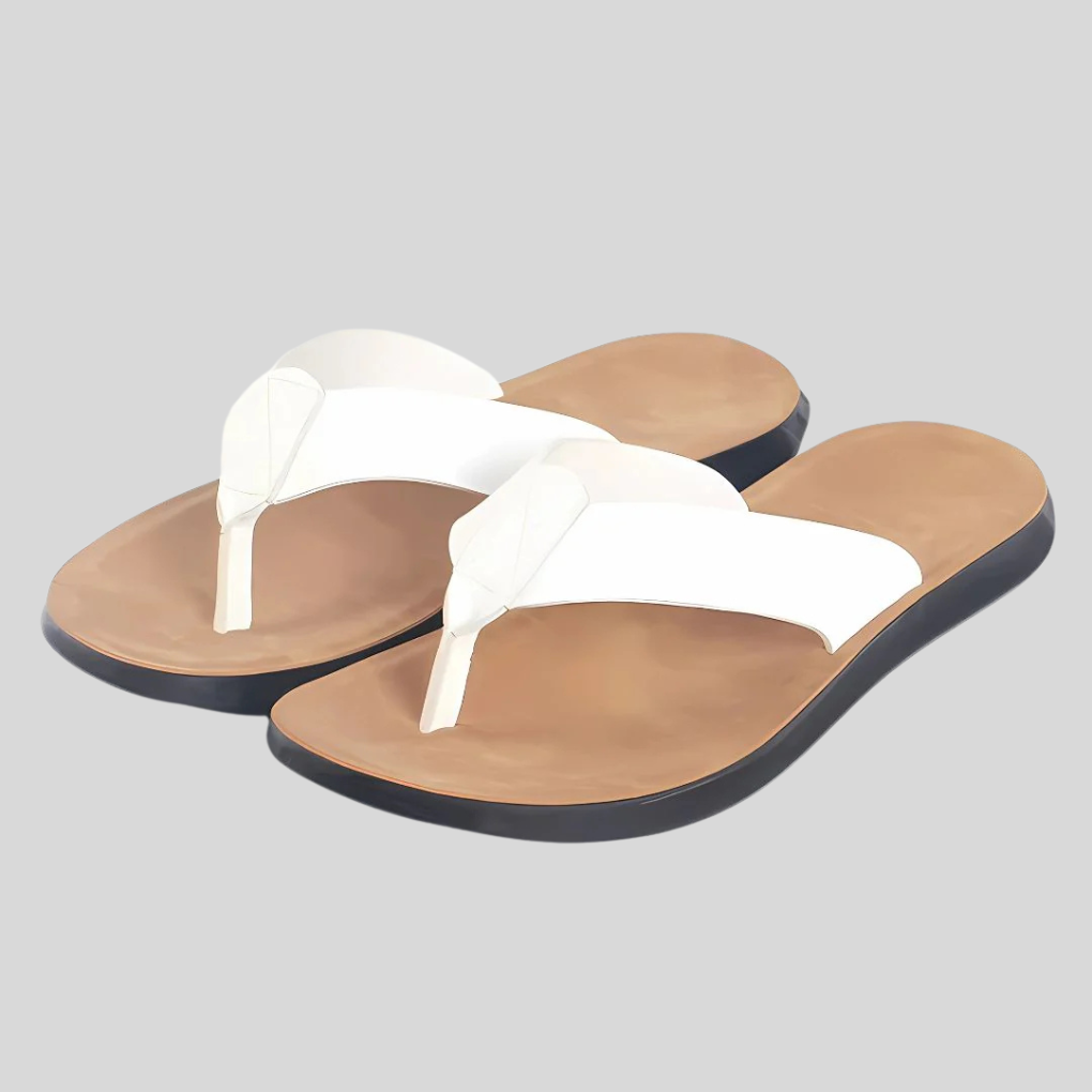 Men’s Slip-On Flip-Flops Everyday Leisure Footwear, view 2 - Elena Harper