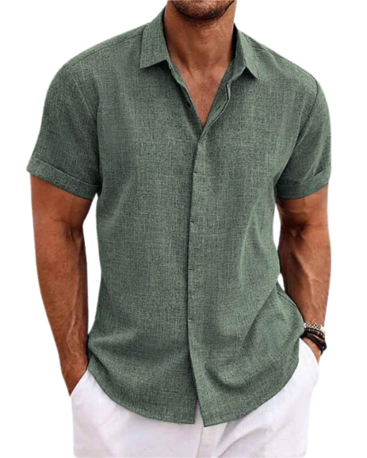 Rome Summer Cotton Shirt - Elena Harper