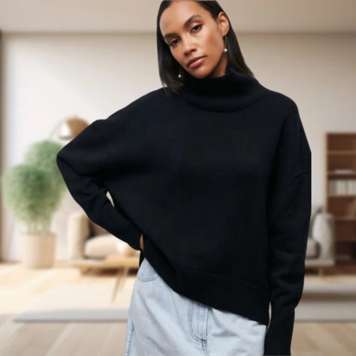 Classic Women's Sweater Isabella - Elena Harper