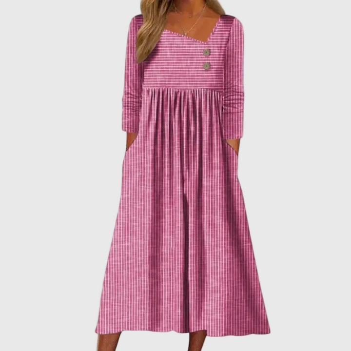 Cleomarie | Elegant Midi Dress