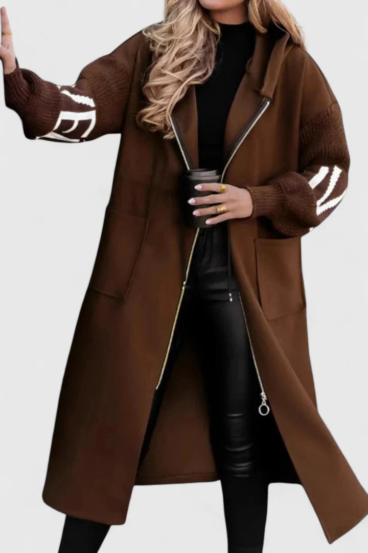 Vaye™  |  Elegant Hooded Coat