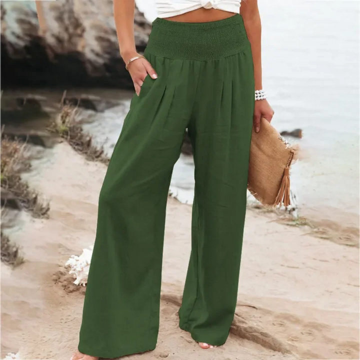 Airy Summer Pants Solana, view 10 - Elena Harper