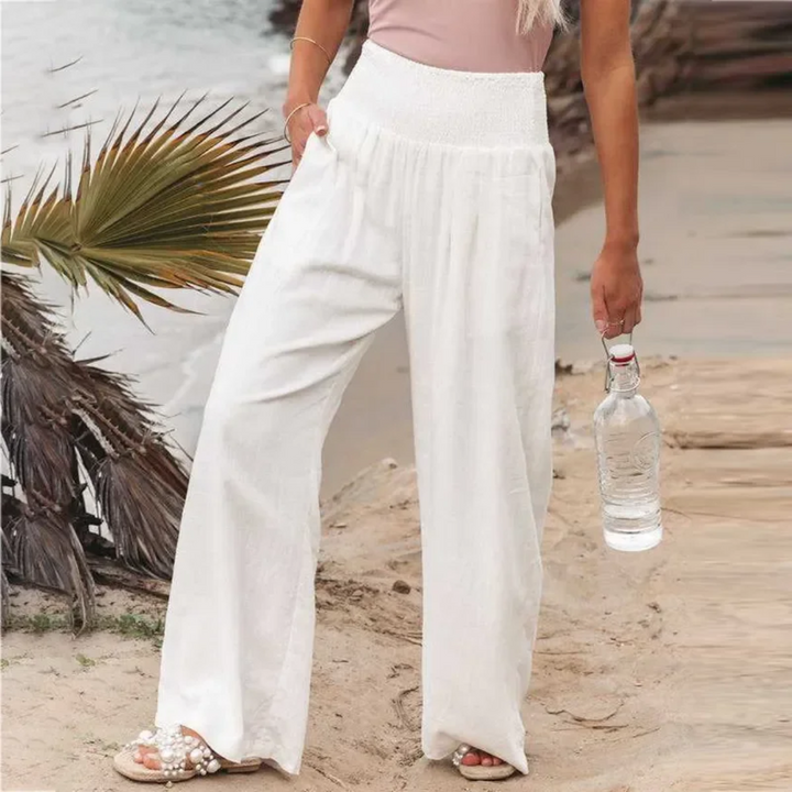 Airy Summer Pants Solana, view 5 - Elena Harper