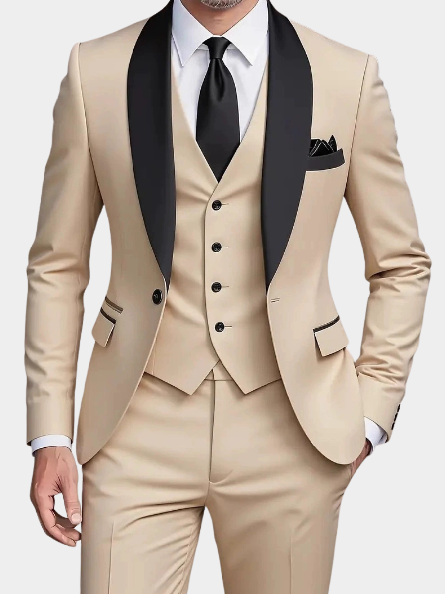LAURENT MONACO | SHAWL COLLAR SUIT FOR MEN