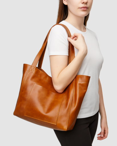 Leather Shoulder Bag – Classic, Elegant, and Stylish Design