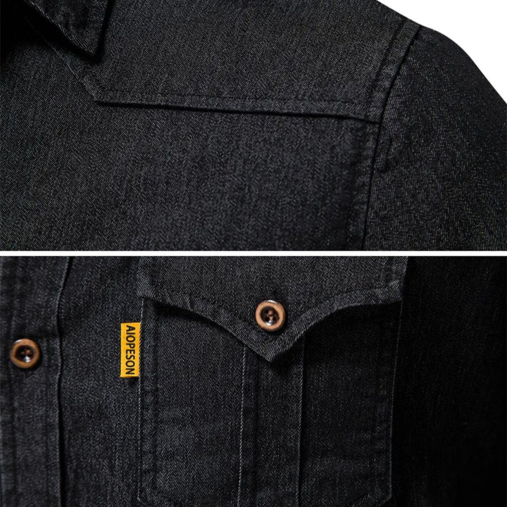 Men's Cotton Denim Shirt