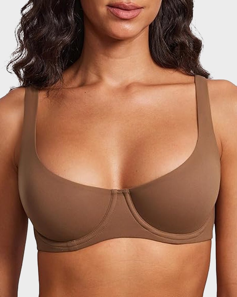 Uplift Balconette Bra | Seamless, Underwire Support, Lightweight Stretch Fabric