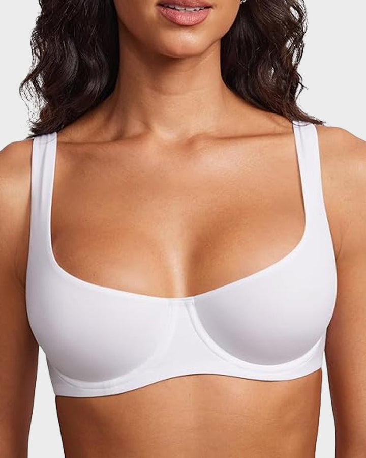 Uplift Balconette Bra | Seamless, Underwire Support, Lightweight Stretch Fabric