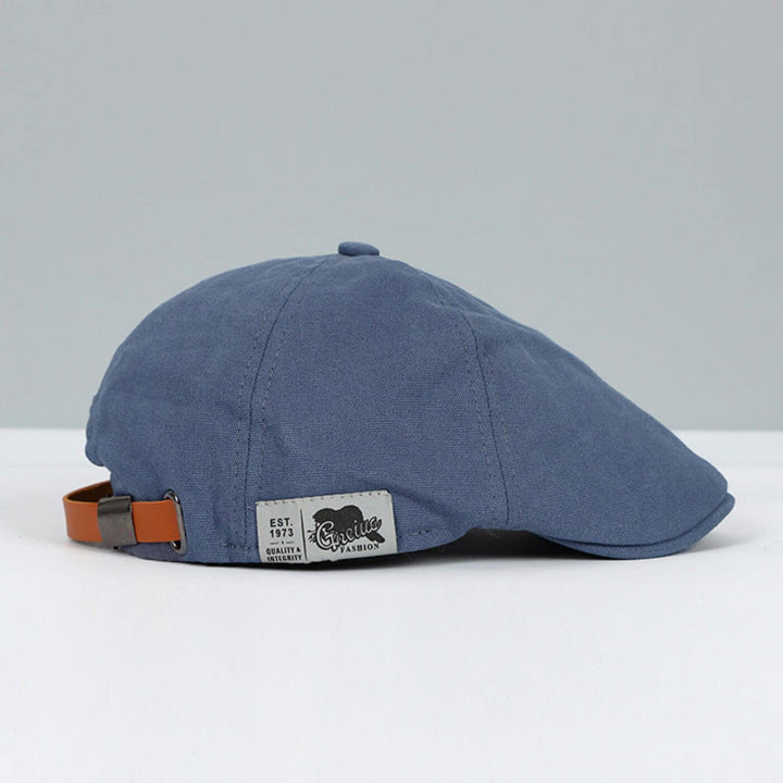 Lido Smooth Wool Cap, view 3 - Elena Harper