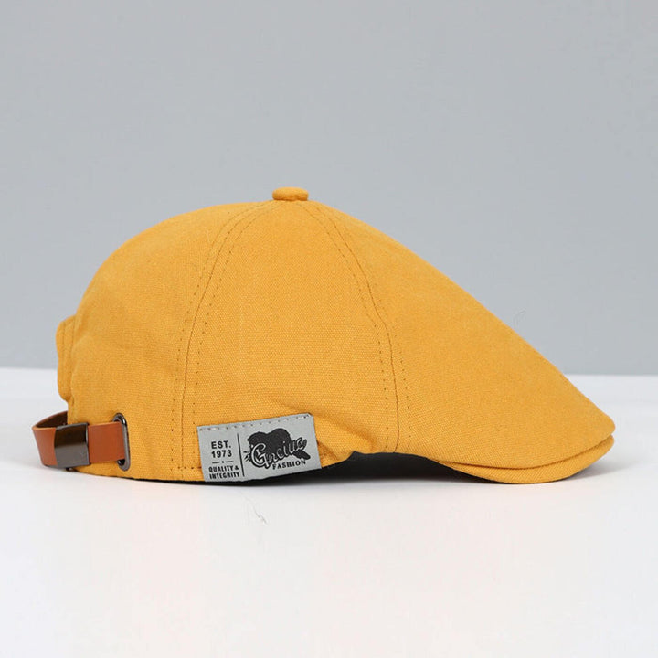 Lido Smooth Wool Cap, view 4 - Elena Harper