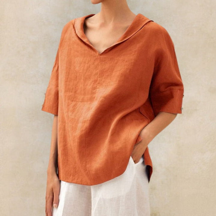 V-NECK SHIRT FOR WOMEN