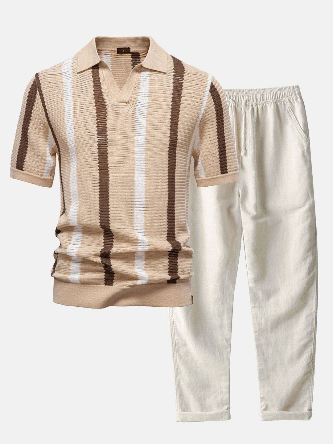 Emma & Rose Durban Villefranche Riviera Set polo shirt in soft fabric with classic design and vibrant color.