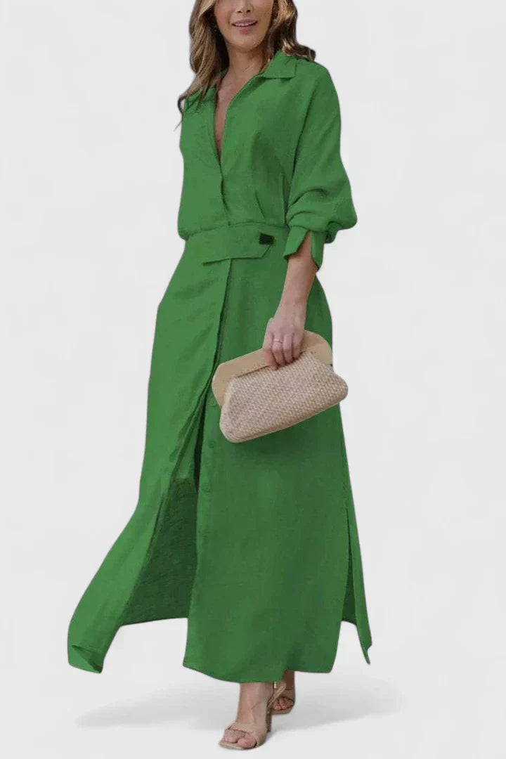 Monique Elegant Maxi Dress - Elena Harper