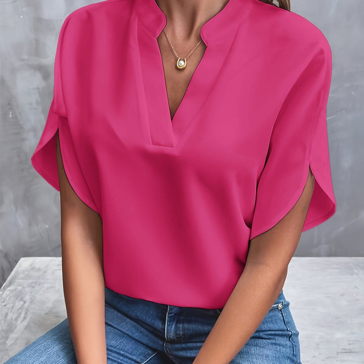 Franziska | Flowing Blouse with V-Neck