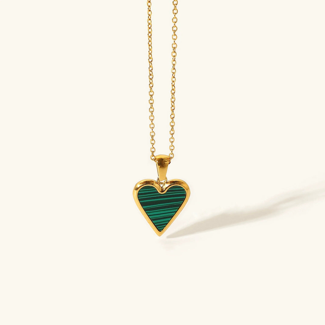 Blythe Stylish Heart Necklace, view 5 - Elena Harper