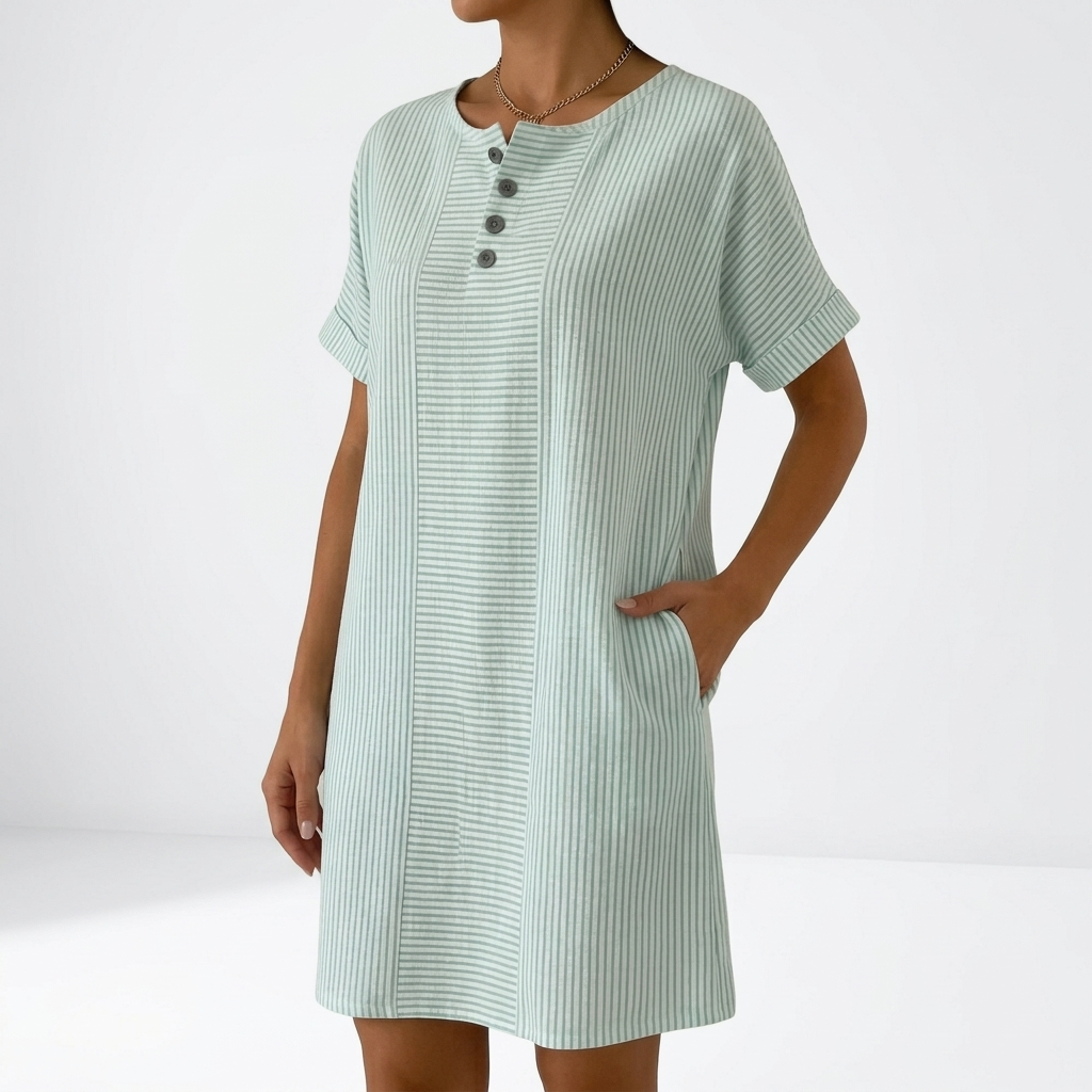 CHIC SHIRT DRESS FOR WOMEN