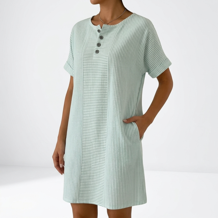CHIC SHIRT DRESS FOR WOMEN