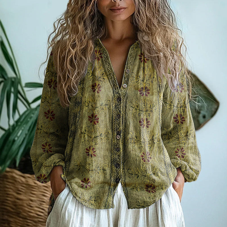 Danielle Elegant Blouse - Elena Harper