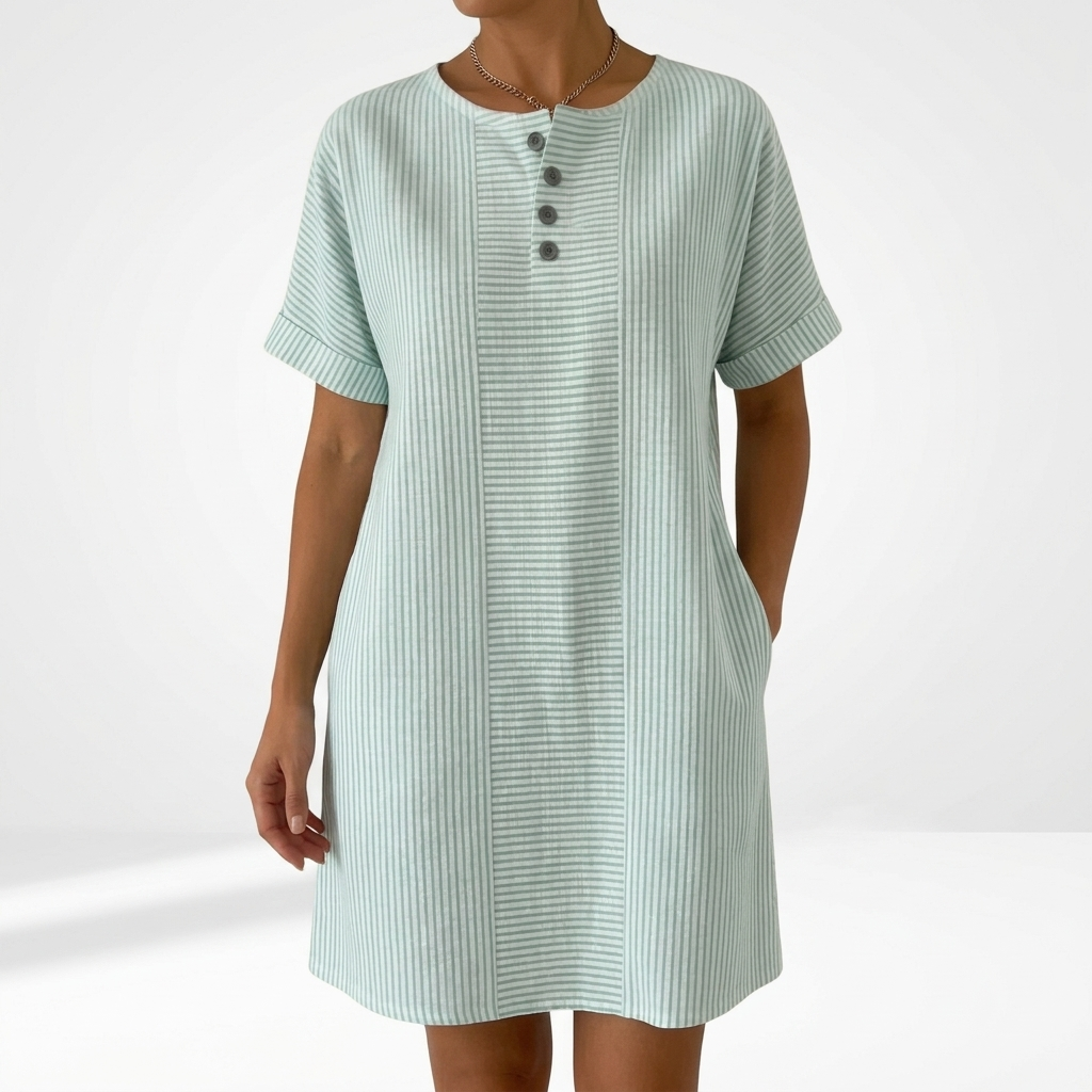 CHIC SHIRT DRESS FOR WOMEN