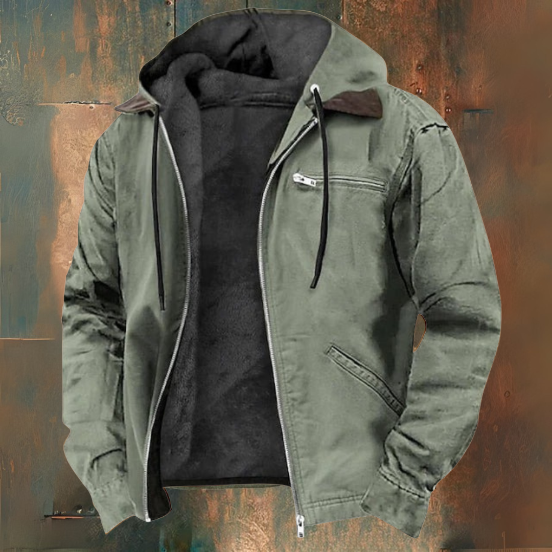 LAURENT MONACO | ZIP HOODIE JACKET