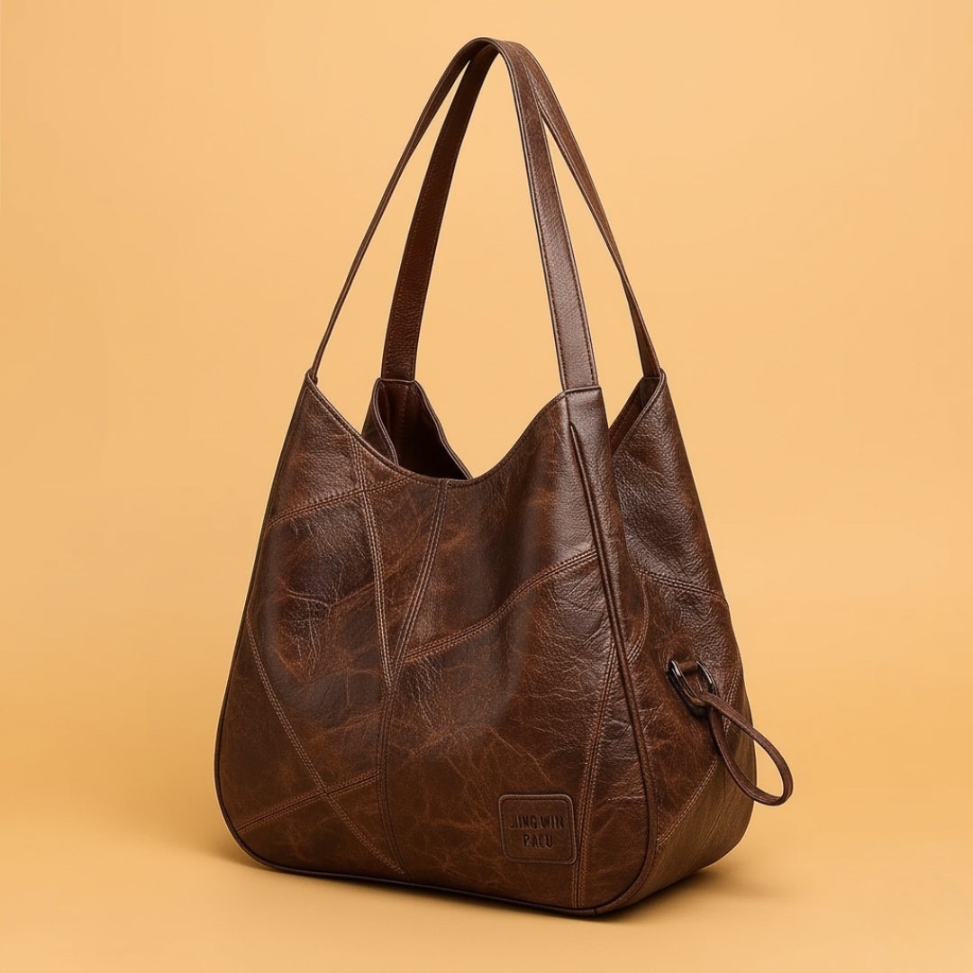 VINTAGE LEATHER HANDBAG