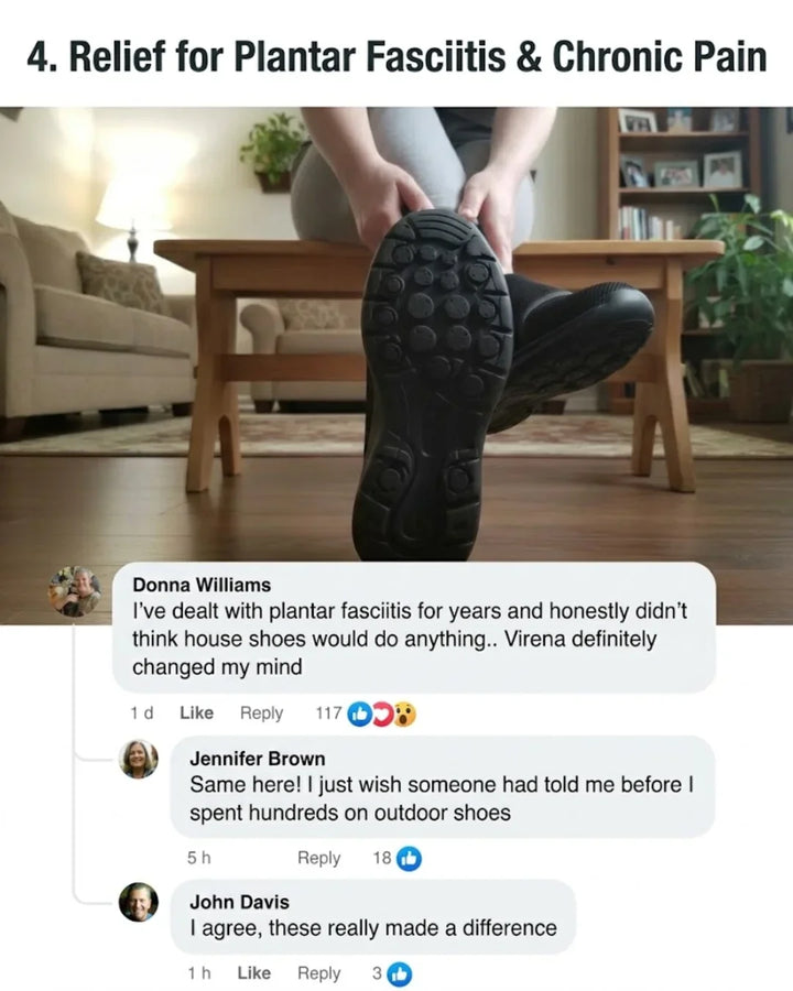 Virena™ | Protect Your Feet From Hard Floors & Plantar Fasciitis