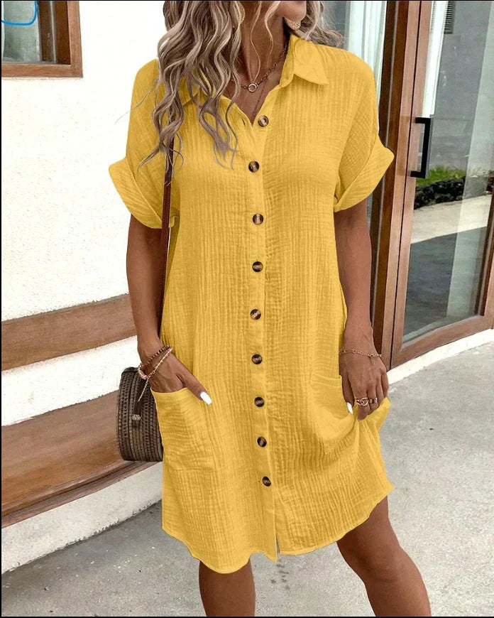 Aria Classic Polo Casual Dress - Elena Harper