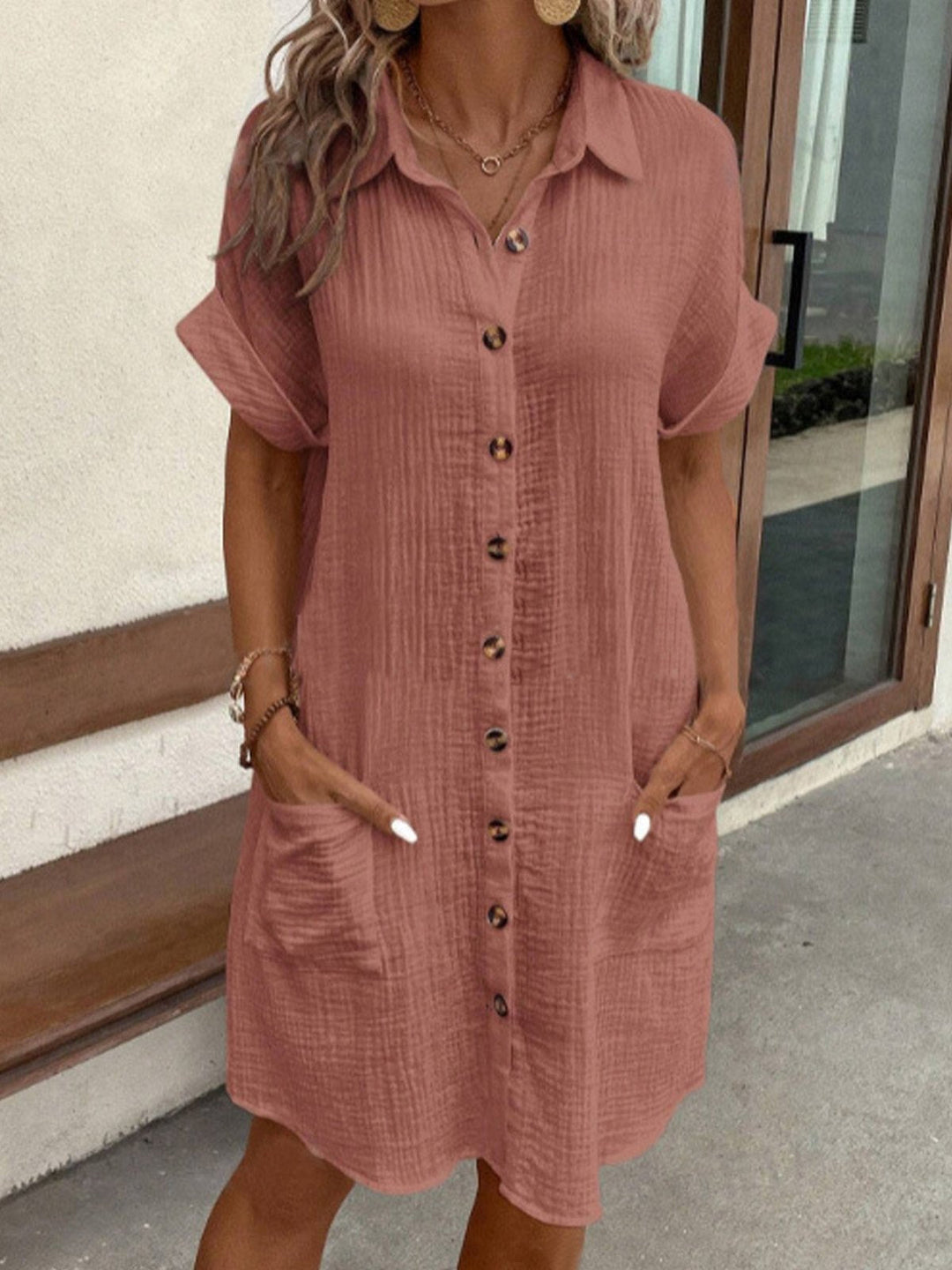 Emily Stylish Polo Dress - Elena Harper