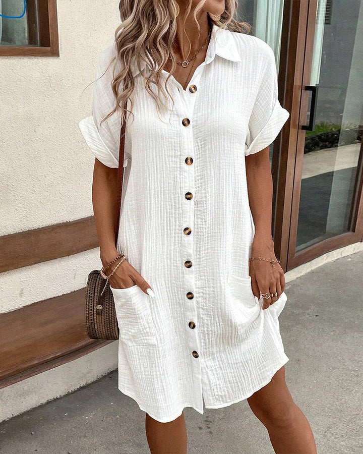 Emily Stylish Polo Dress - Elena Harper