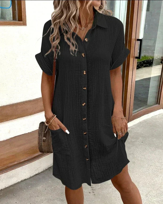 Aria Classic Polo Casual Dress - Elena Harper