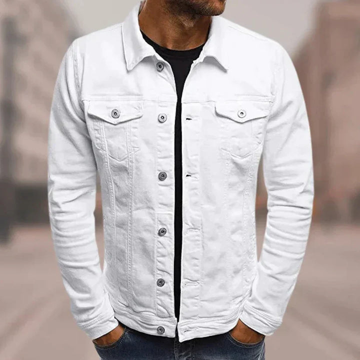 Antonio Denim Jacket, view 6 - Elena Harper