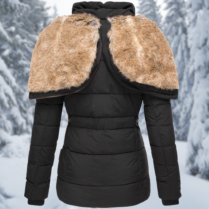 Women's Jacket with Hood and Pockets