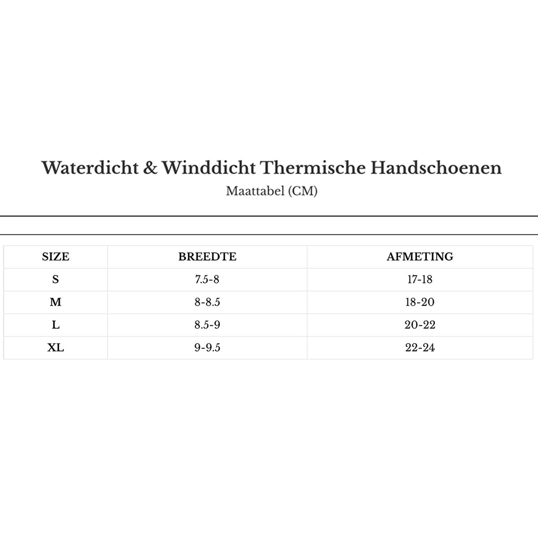 Thermal Windproof Gloves - Warm and Gadget-Compatible
