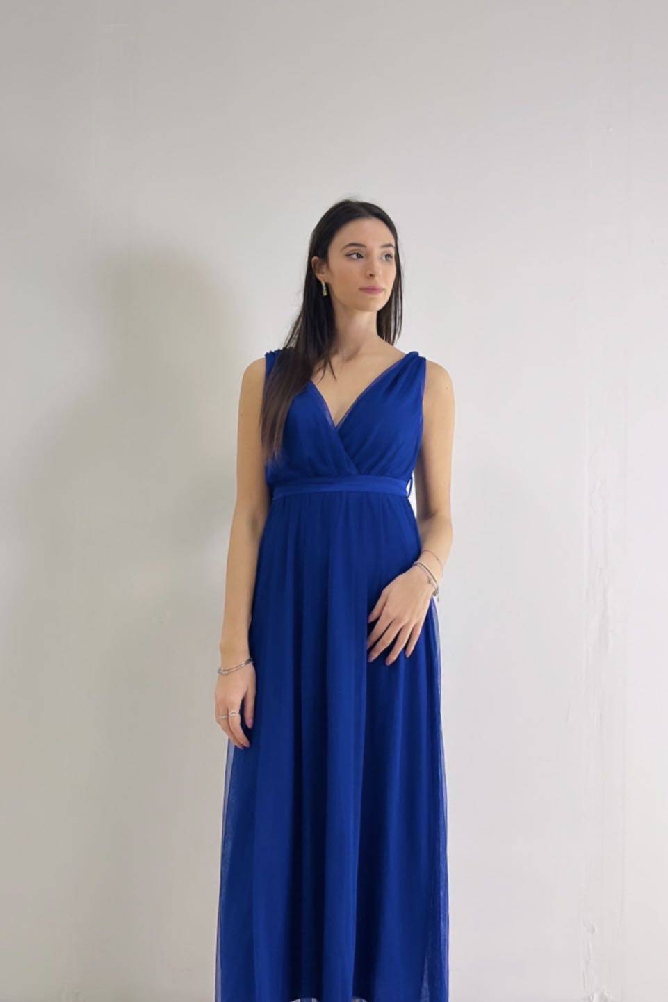 Karina™ Ariel Dress by Emma & Rose Cape Town featuring a stylish, elegant abiti design in soft pastel colors.