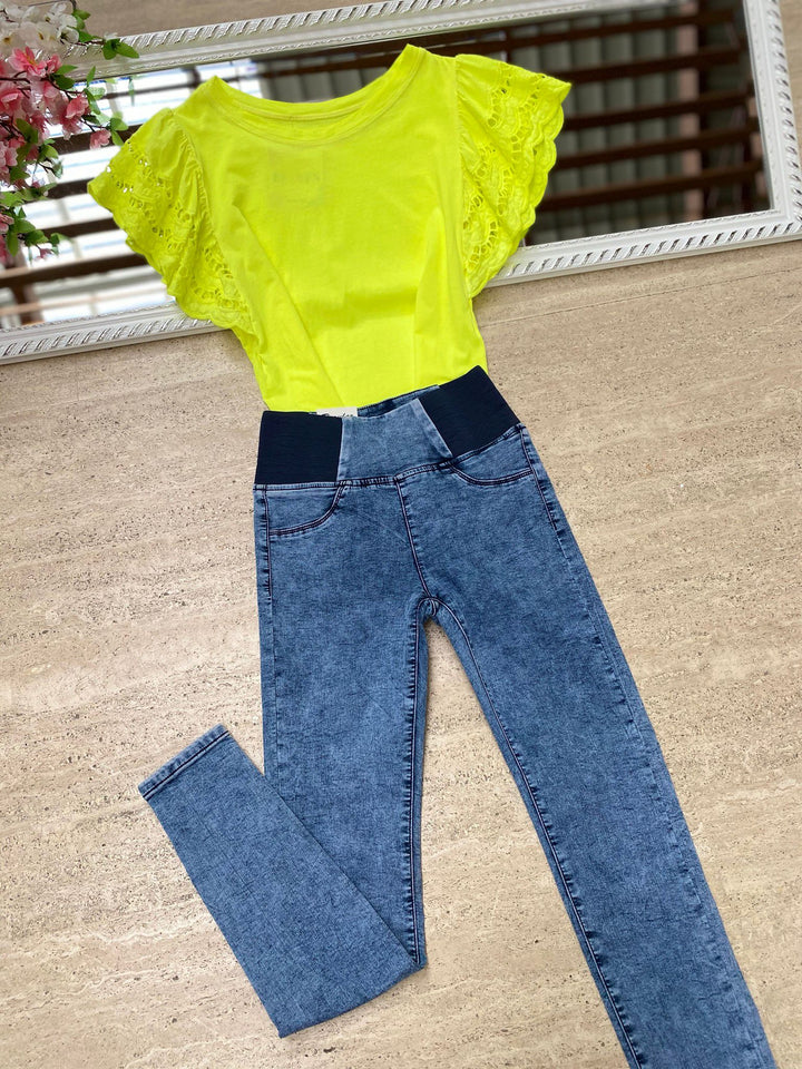 Sanne™  |  High-Waisted Push-Up Jeggings Women