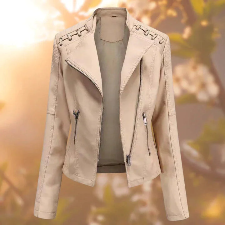 50% Off | Liana™ Stylish Leather Jacket for Women [Last Day Discount]