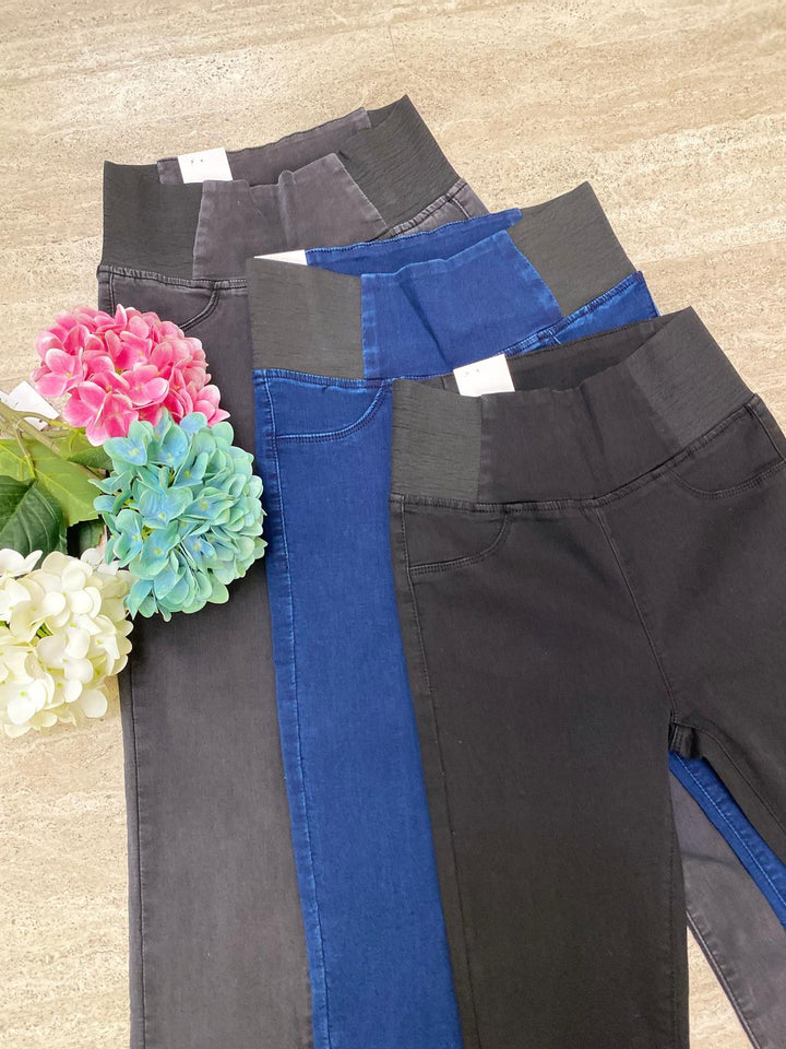 Sanne™  |  High-Waisted Push-Up Jeggings Women