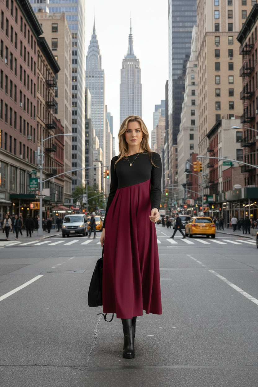 Leonetta Fluid and Light Dress, view 2 - Elena Harper
