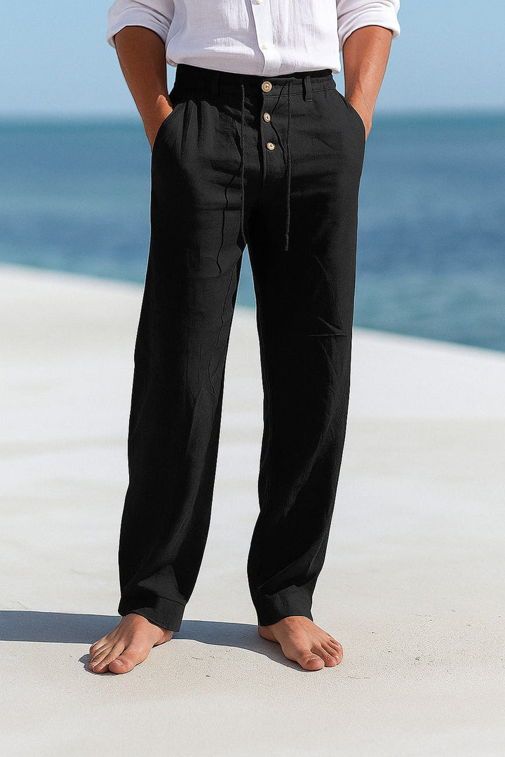 Aron Modern Relaxed Pants, view 3 - Elena Harper