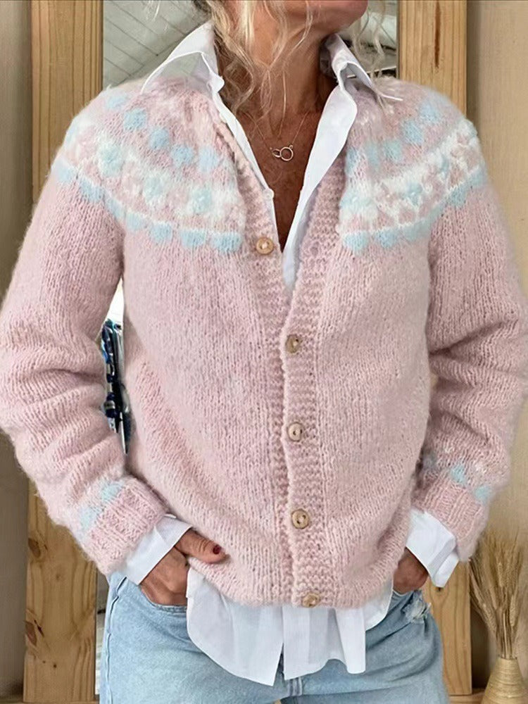 Sarah | Vintage Icelandic Wool Cardigan