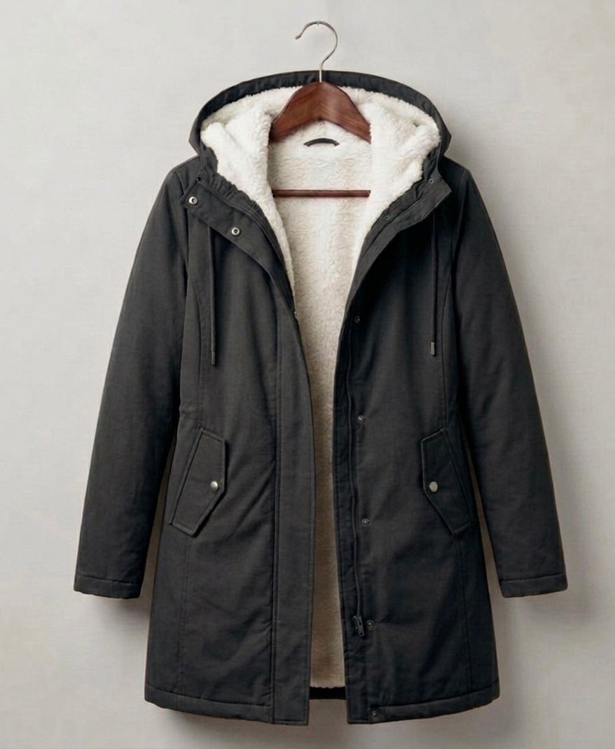 WINTER PARKA WITH FLEECE LINING FOR WOMEN