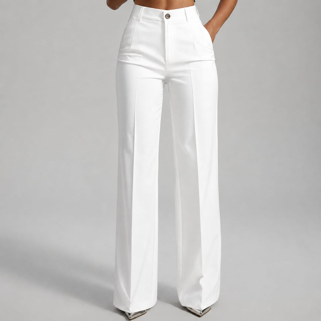 CHIC HIGH-WAIST PANTS FOR WOMEN