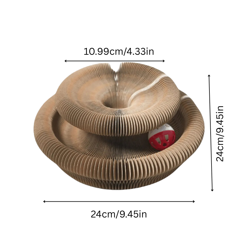 Interactive Cat Scratcher Maze Toy - Customizable & Durable Pet Fun