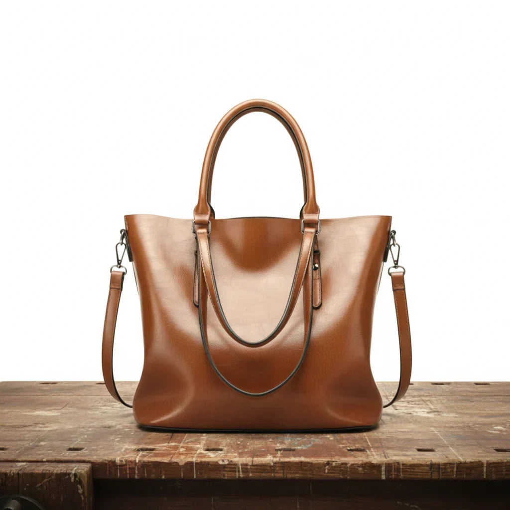 Sophia Vintage Shoulder Bag - Elena Harper