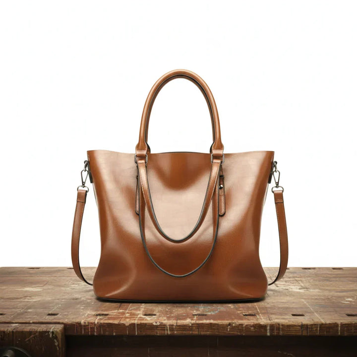 Sophia Vintage Shoulder Bag - Elena Harper