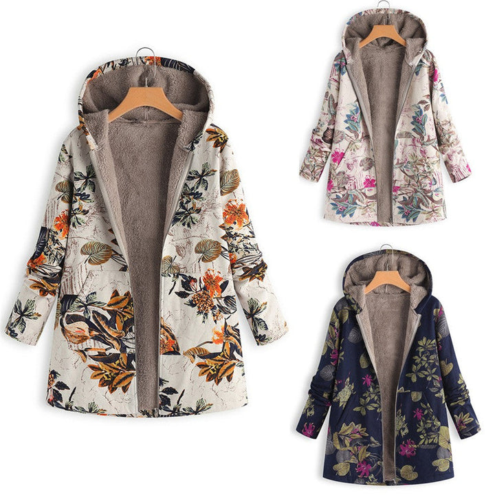 Daniela™ Vintage-Style Patterned Jacket