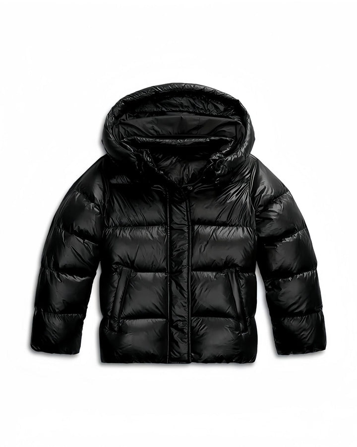 Women's Winter Jacket | Fixed Hood & Wind Protection